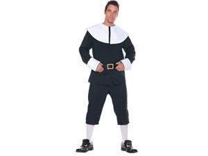 Thanksgiving Pilgrim Man Costume Adult Standard Thanksgiving Pilgrim Man Costume Adult Standard