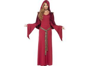 High Priestess Red Adult Costume Dress Small High Priestess Red Adult Costume Dress Small