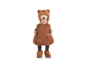 Belly Babies Teddy Bear Costume Child Toddler M 18-24 Months Belly Babies Teddy Bear Costume Child Toddler M 18-24 Months