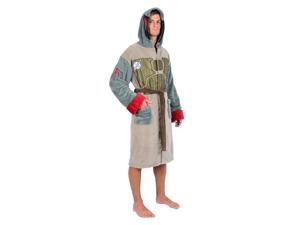 Star Wars Boba Fett Men's Hooded Bathrobe Star Wars Boba Fett Men's Hooded Bathrobe