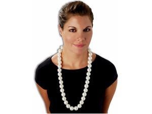 Jumbo White Pearls Costume Necklace Jumbo White Pearls Costume Necklace