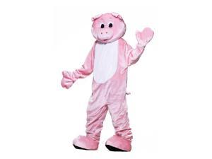 Deluxe Pig Mascot Adult Costume Standard Deluxe Pig Mascot Adult Costume Standard