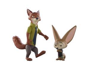 Disney Zootopia Character 2-Pack Nick & Finnick Figures Disney Zootopia Character 2-Pack Nick & Finnick Figures