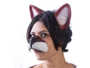 What's Up Fox Adult Costume Ear Headband & Nose Set What's Up Fox Adult Costume Ear Headband & Nose Set