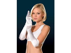 Sexy White Luna Opera Length Costume Gloves Adult One Size One Size Fits Most Sexy White Luna Opera Length Costume Gloves Adult One Size One Size Fits Most
