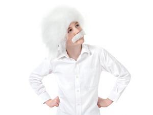 Einstein Costume Wig & Moustache Einstein Costume Wig & Moustache