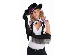 Sexy Flapper Fringed Gloves Costume Accessory - Black Sexy Flapper Fringed Gloves Costume Accessory - Black