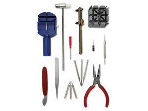 16-Piece Deluxe Watch Repair Tool Kit 16-Piece Deluxe Watch Repair Tool Kit