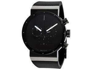 Movado Sapphire Synergy Black Dial Chronograph Mens Watch 0606501 Movado Sapphire Synergy Black Dial Chronograph Mens Watch 0606501