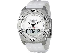 Tissot Racing T-Touch White Rubber Mens Watch T0025201711100 Tissot Racing T-Touch White Rubber Mens Watch T0025201711100
