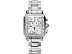 Michele Deco Day Mother of Pearl Stainless Steel Ladies Watch MWW06P000110 Michele Deco Day Mother of Pearl Stainless Steel Ladies Watch MWW06P000110