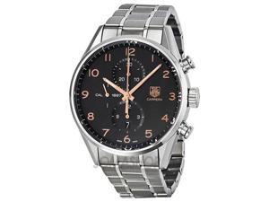 Tag Heuer Carrera Calibre 1887 Chrono Black Dial Mens Watch CAR2014.BA0796 Tag Heuer Carrera Calibre 1887 Chrono Black Dial Mens Watch CAR2014.BA0796