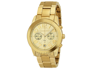 Michael Kors Mercer Chronograph Gold-Tone Ladies Watch MK5726 Michael Kors Mercer Chronograph Gold-Tone Ladies Watch MK5726