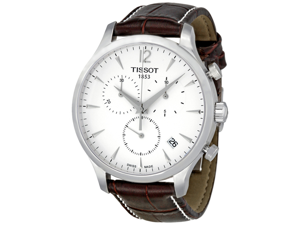 Tissot T Classic Tradition Chronograph Silver Dial Mens Watch T0636171603700 Tissot T Classic Tradition Chronograph Silver Dial Mens Watch T0636171603700
