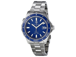Tag Heuer Aquaracer Calibre 5 Blue Dial Steel Mens Watch WAK2111.BA0830 Tag Heuer Aquaracer Calibre 5 Blue Dial Steel Mens Watch WAK2111.BA0830