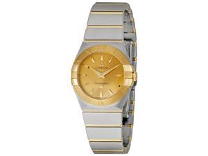 Omega Constellation Champagne Dial Ladies Watch 12320276008001 Omega Constellation Champagne Dial Ladies Watch 12320276008001