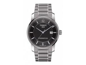 Tissot T-Classic Automatic Black Dial Two-tone Mens Watch T0874074405700 Tissot T-Classic Automatic Black Dial Two-tone Mens Watch T0874074405700