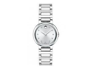 Movado Concerto Silver Dial Stainless Steel Ladies Watch 0606789 Movado Concerto Silver Dial Stainless Steel Ladies Watch 0606789