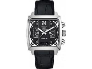 Tag Heuer Monaco Chronograph Black Dial Black Leather Mens Watch CAL5113FC6329 Tag Heuer Monaco Chronograph Black Dial Black Leather Mens Watch CAL5113FC6329