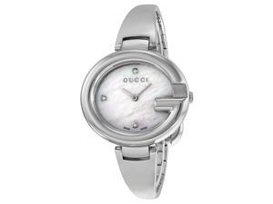 Gucci Guccissima Mother of Pearl Diamond Dial Steel Large Ladies Watch YA134303 Gucci Guccissima Mother of Pearl Diamond Dial Steel Large Ladies Watch YA134303