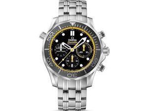Omega Seamaster Diver Co-axial Chrono Black Dial Steel Mens Watch 21230445001002 Omega Seamaster Diver Co-axial Chrono Black Dial Steel Mens Watch 21230445001002