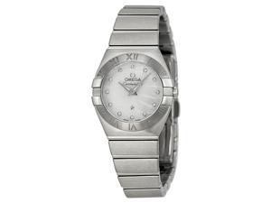 Omega Constellation White Mother of Pearl Dial Steel Ladies Watch 12310246055003 Omega Constellation White Mother of Pearl Dial Steel Ladies Watch 12310246055003