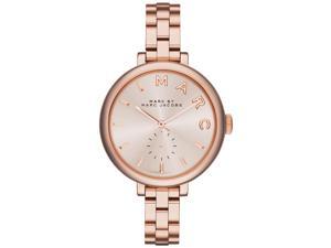 Marc by Marc Jacobs Sally Rose Dial Rose Gold-tone Ladies Watch MBM3364 Marc by Marc Jacobs Sally Rose Dial Rose Gold-tone Ladies Watch MBM3364