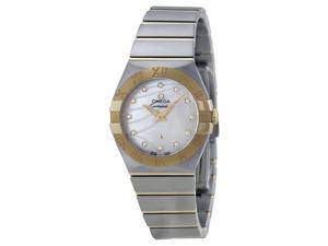 Omega Constellation Mother of Pearl Steel 18kt Yellow Gold Watch 12320276055005 Omega Constellation Mother of Pearl Steel 18kt Yellow Gold Watch 12320276055005