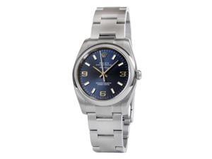 Rolex Airking Blue Arabic Dial Domed Bezel Mens Watch 114200BLASO Rolex Airking Blue Arabic Dial Domed Bezel Mens Watch 114200BLASO