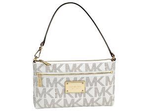 Michael Kors Jet Set Large Wristlet in Vanilla - Cream Michael Kors Jet Set Large Wristlet in Vanilla - Cream