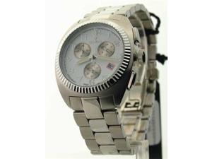 Mens Croton Steel Chrono 3 Eye Date Watch CC311293SDW Mens Croton Steel Chrono 3 Eye Date Watch CC311293SDW