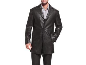 BGSD Men's "Carter" Three-Button New Zealand Lambskin Car Coat BGSD Men's "Carter" Three-Button New Zealand Lambskin Car Coat