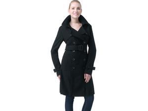 BGSD Women's 'Tristian' Wool Blend Trench Coat BGSD Women's 'Tristian' Wool Blend Trench Coat
