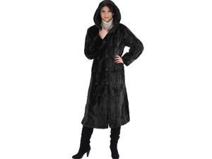 BGSD Women's "Lorraine" Reversible Faux Mink Fur Hooded Maxi Coat BGSD Women's "Lorraine" Reversible Faux Mink Fur Hooded Maxi Coat