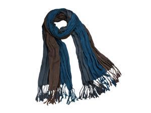 Dahlia SF0044VSM-TL Men's Triple Color Layer Fringed Scrunch Long Scarf - 100% Viscose Dahlia SF0044VSM-TL Men's Triple Color Layer Fringed Scrunch Long Scarf - 100% Viscose
