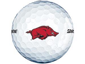 2015 Bridgestone NCAA Collegiate e6 Golf Balls 1 Dozen Arkansas White NEW 2015 Bridgestone NCAA Collegiate e6 Golf Balls 1 Dozen Arkansas White NEW