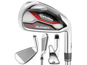 TaylorMade AeroBurner HL Iron Set RH 4-PW, AW Steel Reg NEW TaylorMade AeroBurner HL Iron Set RH 4-PW, AW Steel Reg NEW