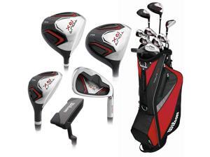 Wilson Tour RX Full Set RH 10 Clubs + Stand Bag Standard NEW Wilson Tour RX Full Set RH 10 Clubs + Stand Bag Standard NEW