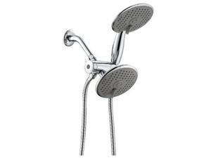 Ana Bath SS3232CCP 6 Inch 3 Function Handshower and Showerhead Combo Shower Set, Chrome Plated Finish Ana Bath SS3232CCP 6 Inch 3 Function Handshower and Showerhead Combo Shower Set, Chrome Plated Finish