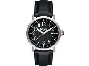 Traser Classic Basic Watch with Black Waffle Dial Classic-Basic-B Traser Classic Basic Watch with Black Waffle Dial Classic-Basic-B