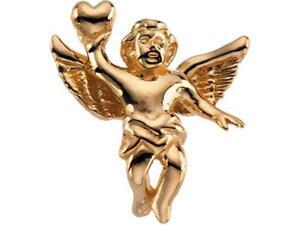 CleverSilver's 14K Yellow Gold Angel Lapel Pin7. 0 0X5. 5 0 Mm CleverSilver's 14K Yellow Gold Angel Lapel Pin7. 0 0X5. 5 0 Mm