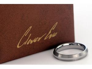 CleverEve Tungsten Nation 5mm Tungsten Ring Stone Finish Center Polished Tungsten Wedding Band (10.5) CleverEve Tungsten Nation 5mm Tungsten Ring Stone Finish Center Polished Tungsten Wedding Band (10.5)