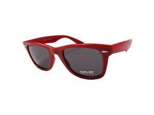 Blues Brothers Wayfarer Sun Glasses - Red Blues Brothers Wayfarer Sun Glasses - Red