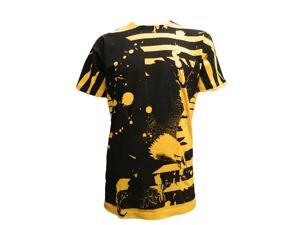 Konflic Men's Freedom Eagle Vintage MMA T Shirt, Yellow X-Large Konflic Men's Freedom Eagle Vintage MMA T Shirt, Yellow X-Large
