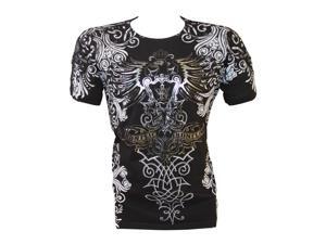 Konflic NWT Men's All-Over Tribal Graphic MMA Muscle T-shirt, Black, Small Konflic NWT Men's All-Over Tribal Graphic MMA Muscle T-shirt, Black, Small