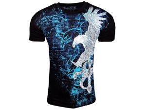 Konflic NWT Men's Eagle & Sword Graphic MMA Muscle T-shirt, Black, XL Konflic NWT Men's Eagle & Sword Graphic MMA Muscle T-shirt, Black, XL