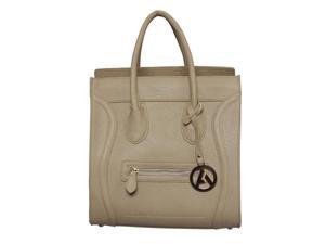 Womens Designer "Poitiers" Tote Structured Shoulder Handbag - Beige Womens Designer "Poitiers" Tote Structured Shoulder Handbag - Beige