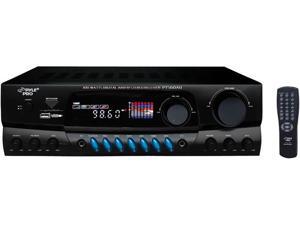 PYLE PRO PT560AU 300W Home AM FM MP3 Stereo Receiver PYLE PRO PT560AU 300W Home AM FM MP3 Stereo Receiver