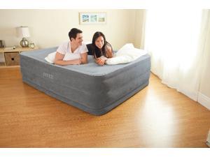 Intex Comfort Plush High Rise Airbed with Built-In Pump - Queen | 64417E Intex Comfort Plush High Rise Airbed with Built-In Pump - Queen | 64417E