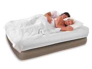 Intex Raised Queen Comfort Airbed Air Mattress w/ Pump Intex Raised Queen Comfort Airbed Air Mattress w/ Pump